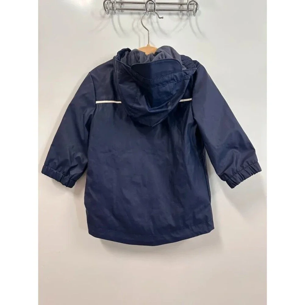 Cat & Jacket 12m Navy Blue Raincoat